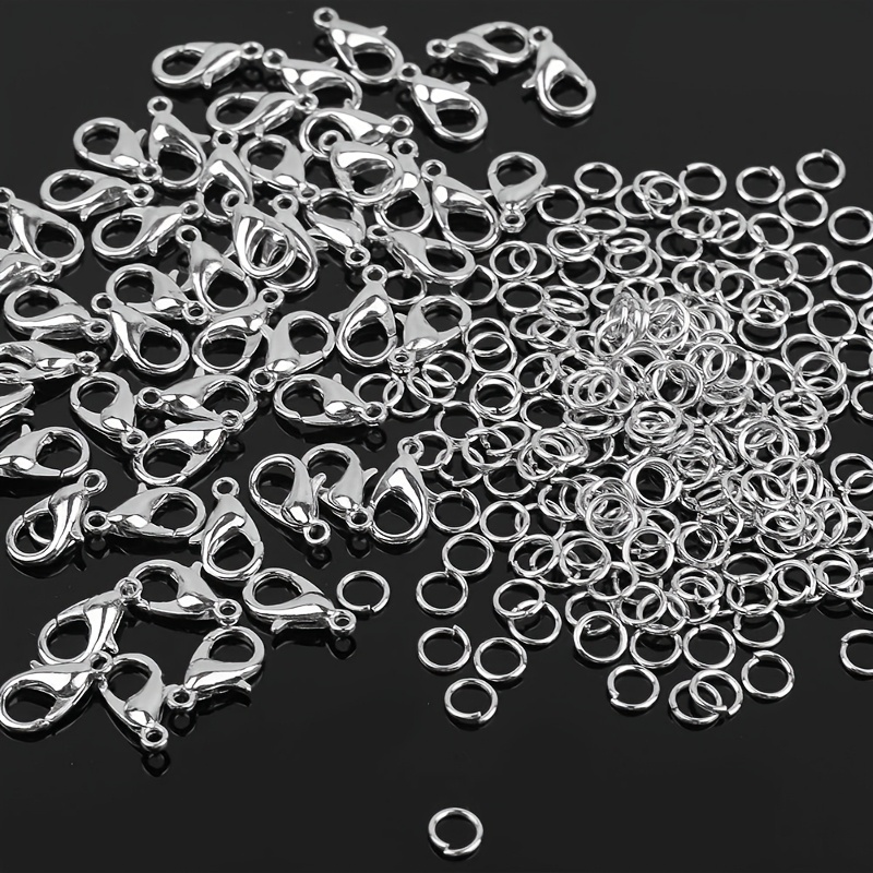 Jewelry Making Essentials - 1/2/300 adet Istakoz Klipsleri Açık Atlama
