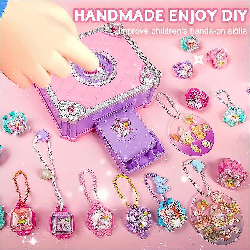 Jewelry Making Kit For Kids - 3D Etiket Yapma Seti Kendin Yap