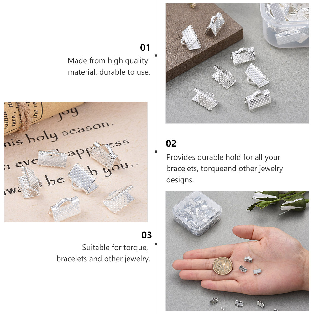 Jewelry Making Box - 100 Adet Toka Seti Demir Şerit