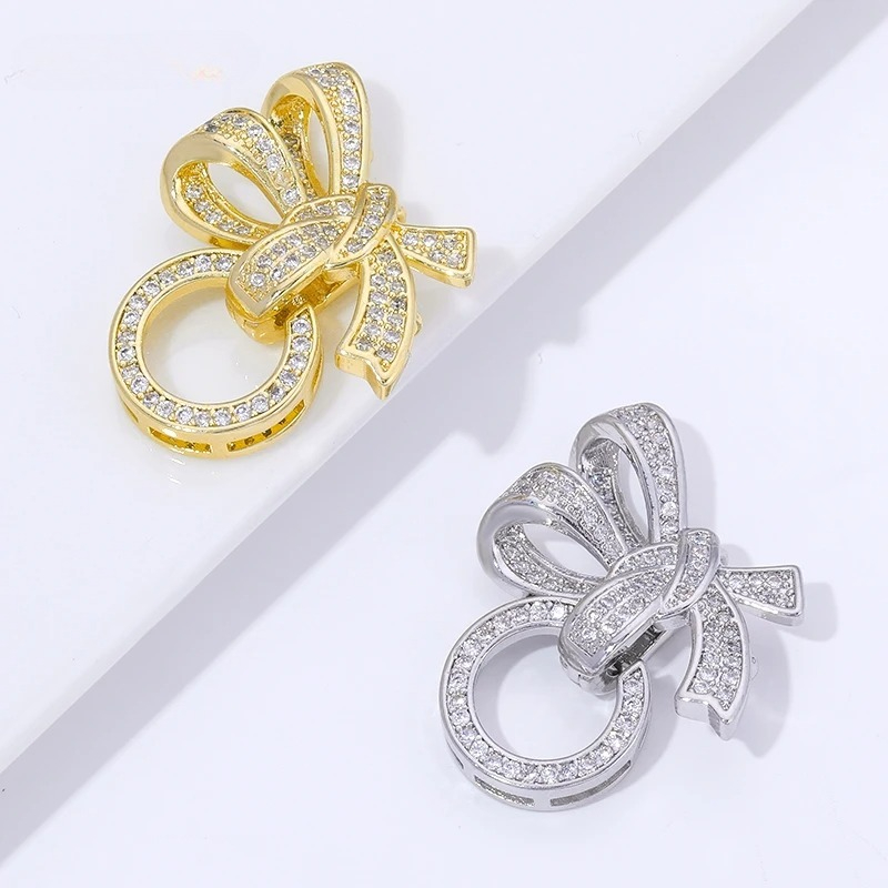 Jewelry Making Essentials - 18K Altın Kaplama İnci Klipsler Konnektörler