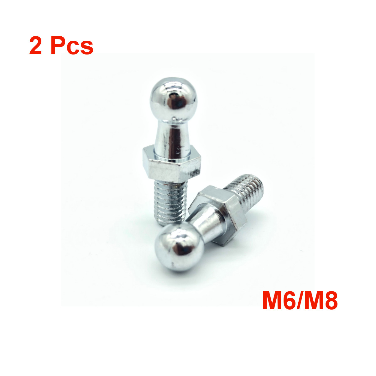 Eyepin Ball End - 2 adet M6 M8 gaz payandası