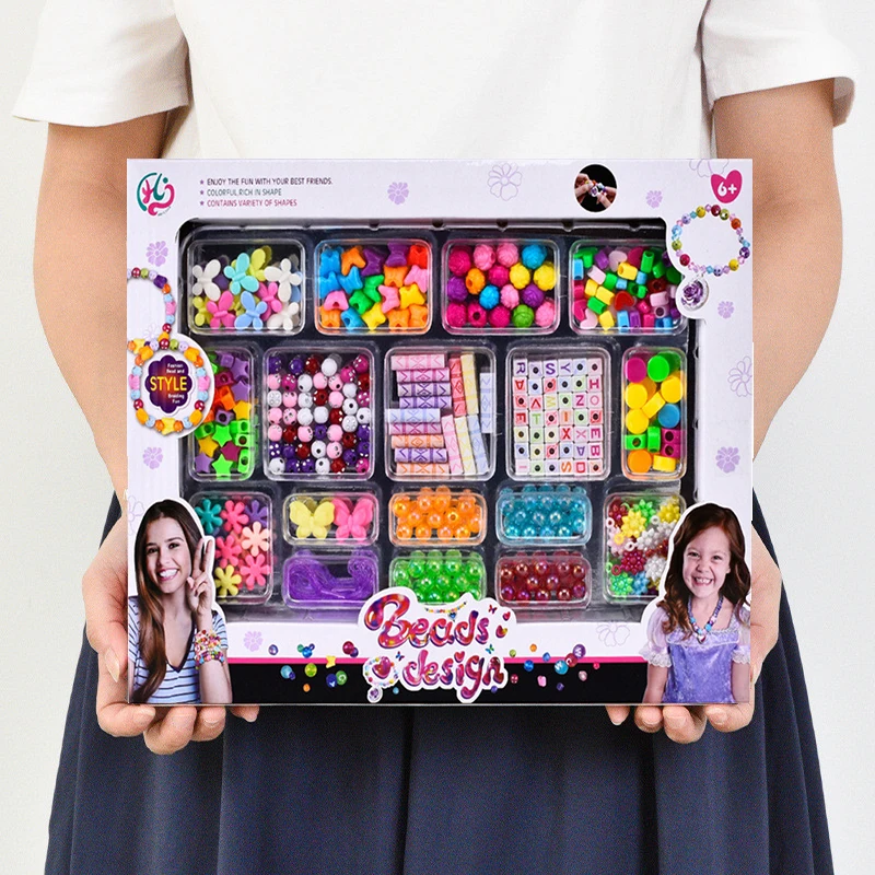 Jewelry Making Kit For Kids - Kızlar DIY Boncuk Seti Takı Yapımı