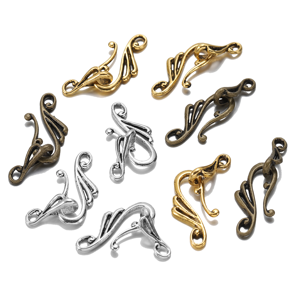 Jewelry Making Notes - 10/20 takım/grup Antik Bronz Gümüş Renk