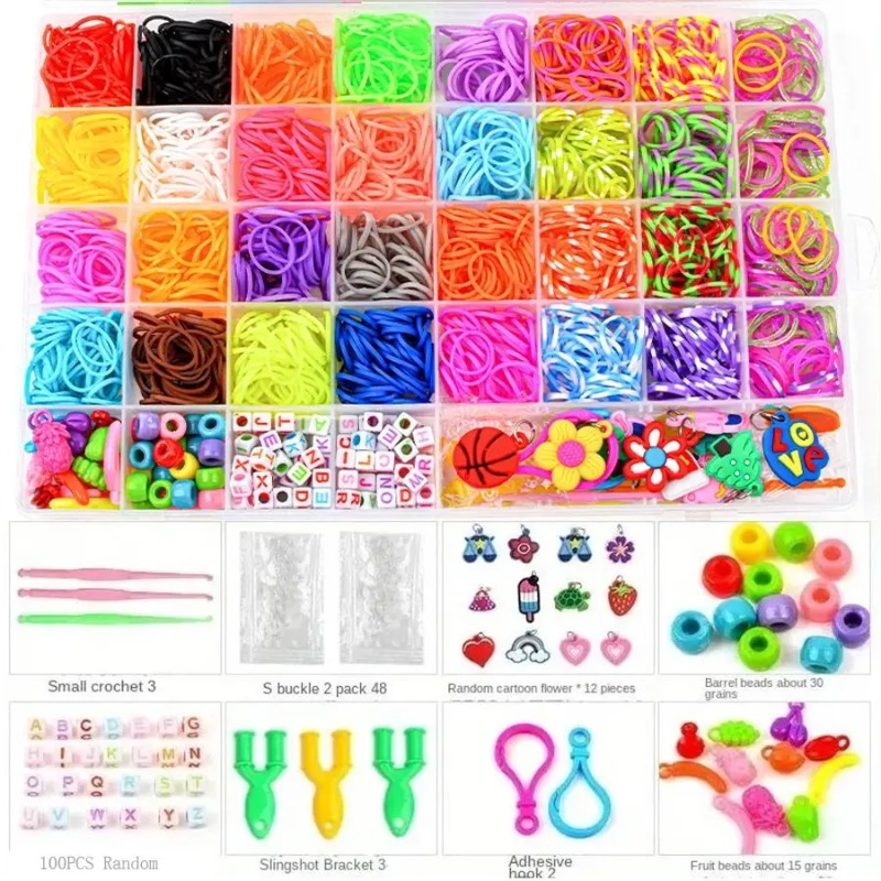 Jewelry Making Kits - 4300+ adet 32 renkli canlı renkli