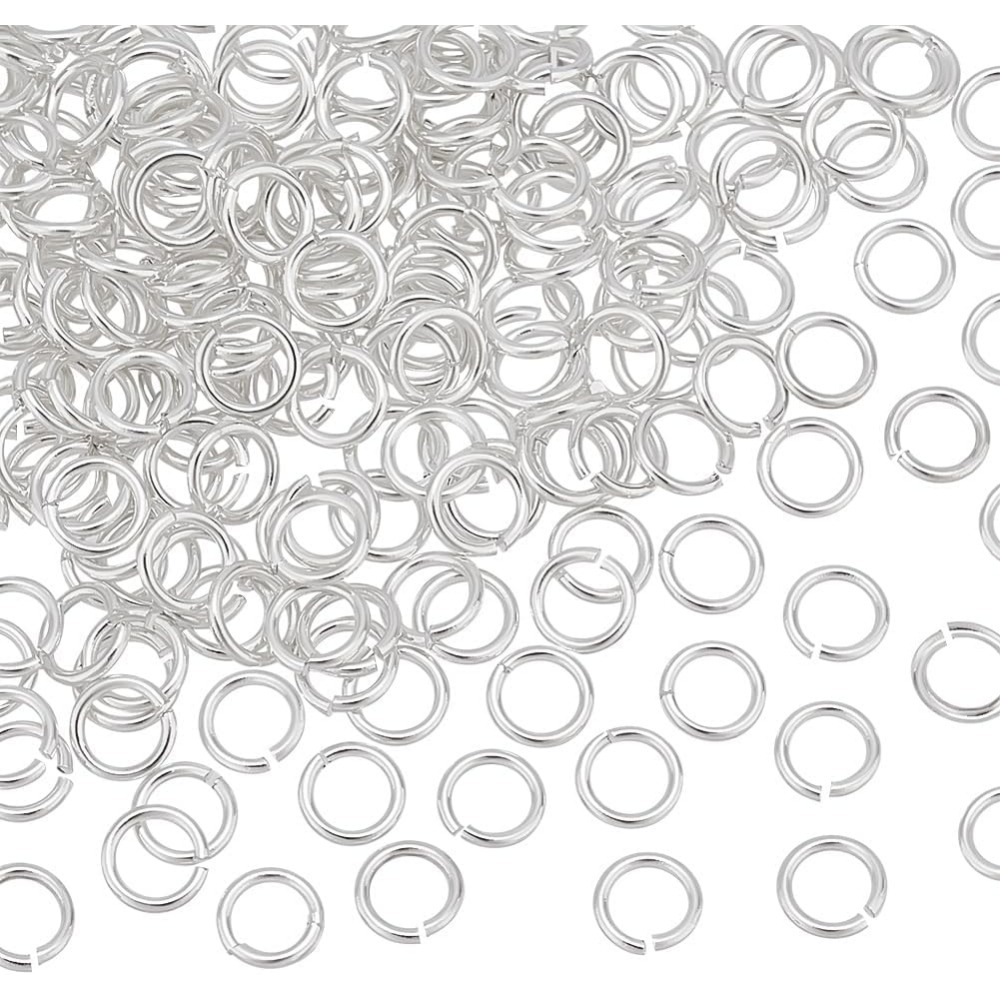 Jewelry Making Silver - 200 adet 925 Ayar Gümüş Kaplama
