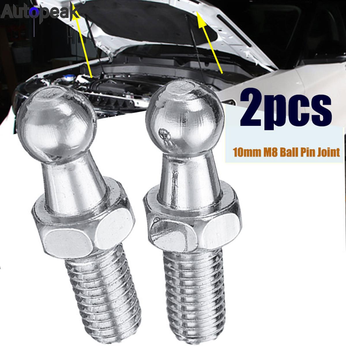 Eyepin Ball End - 10mm M8 Boot Bonnet gaz payandası