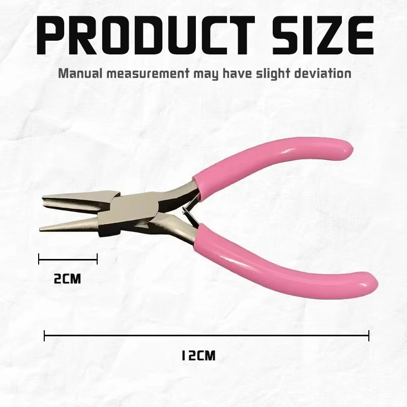 Jewelry Making Rotary Tool - Mini 5 İnç Yuvarlak İçbükey Pense