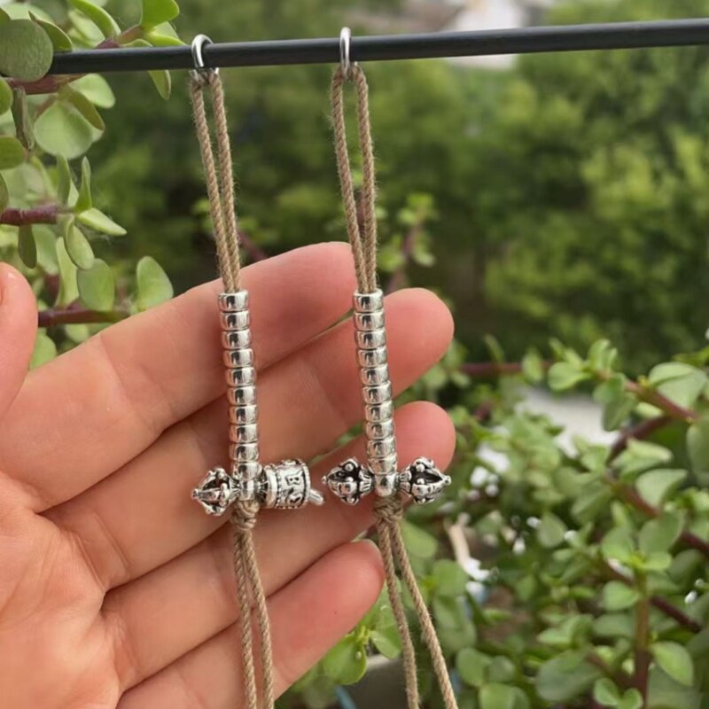 Tibet Gümüşü Yan Askılı Çift A - Jewelry Making Kits incelemesi ve fiyatı