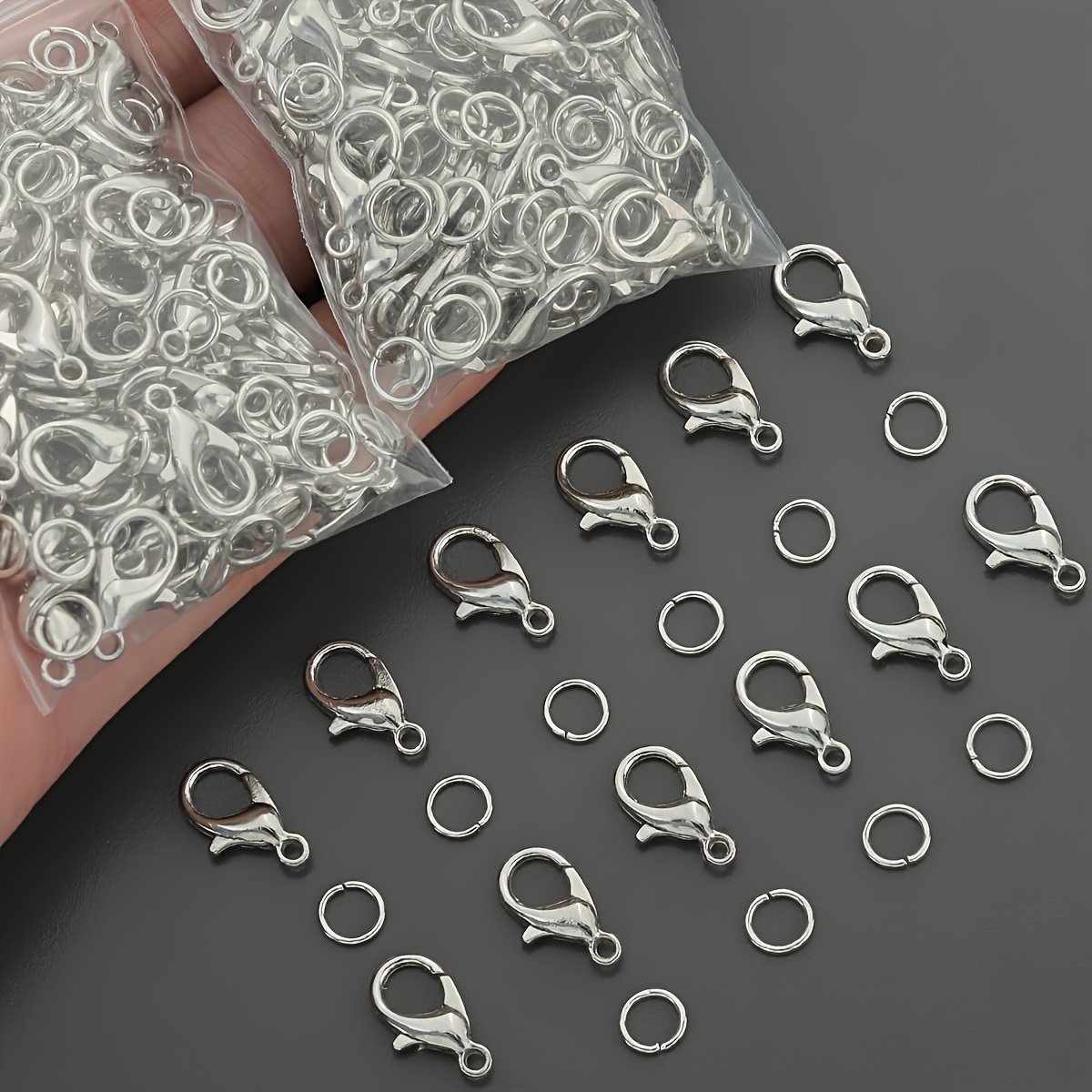 1/2/300 adet Istakoz Klipsleri - Jewelry Making Essentials incelemesi ve fiyatı