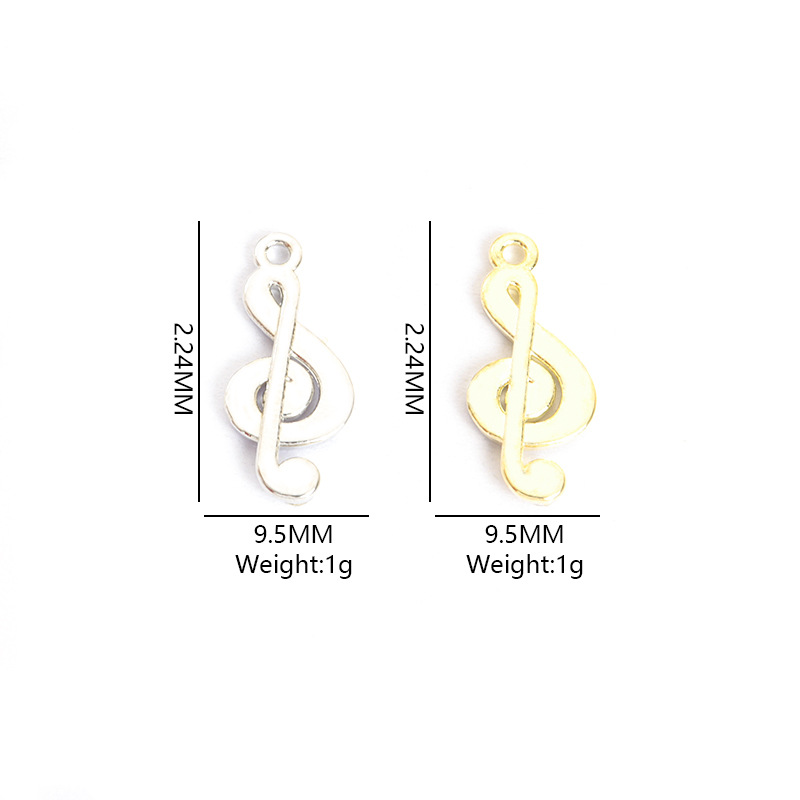 100 adet/grup müzik notası Kol - Jewelry Making Notes incelemesi ve fiyatı