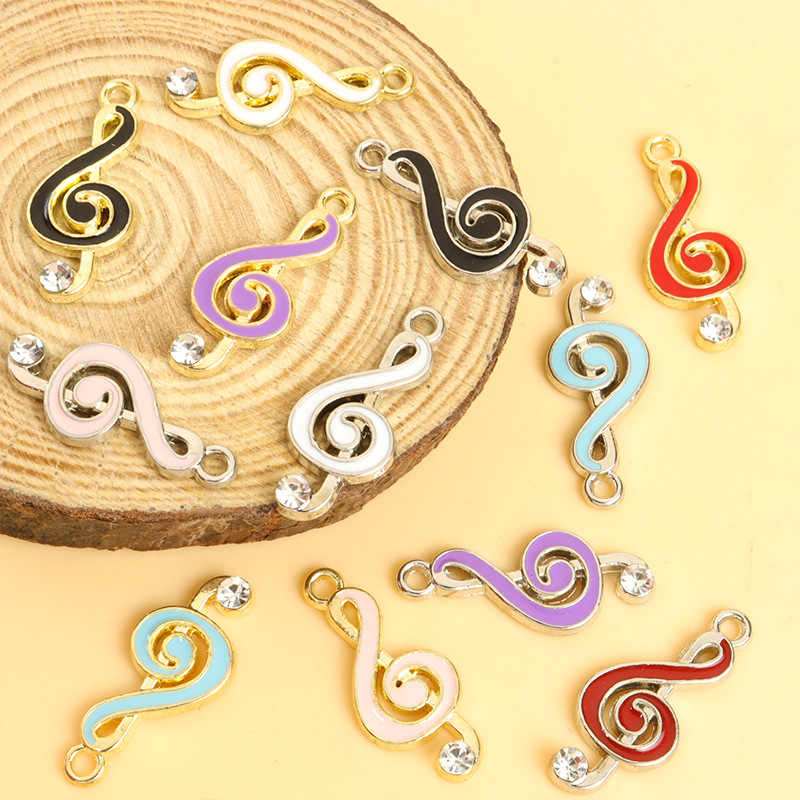 100 adet/grup müzik notası Kol - Jewelry Making Notes incelemesi ve fiyatı