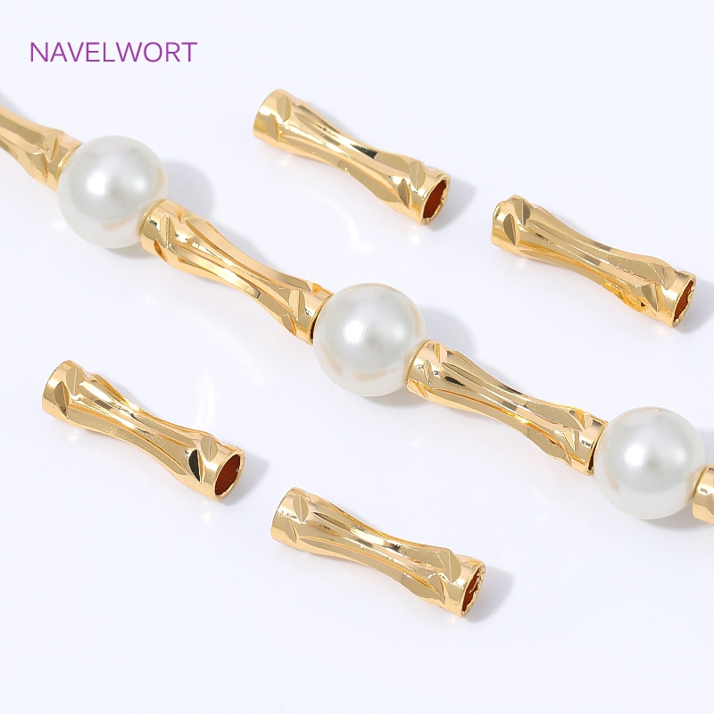 18K Altın Kaplama Fasetli Tüp  - Jewelry Making Youtube incelemesi ve fiyatı
