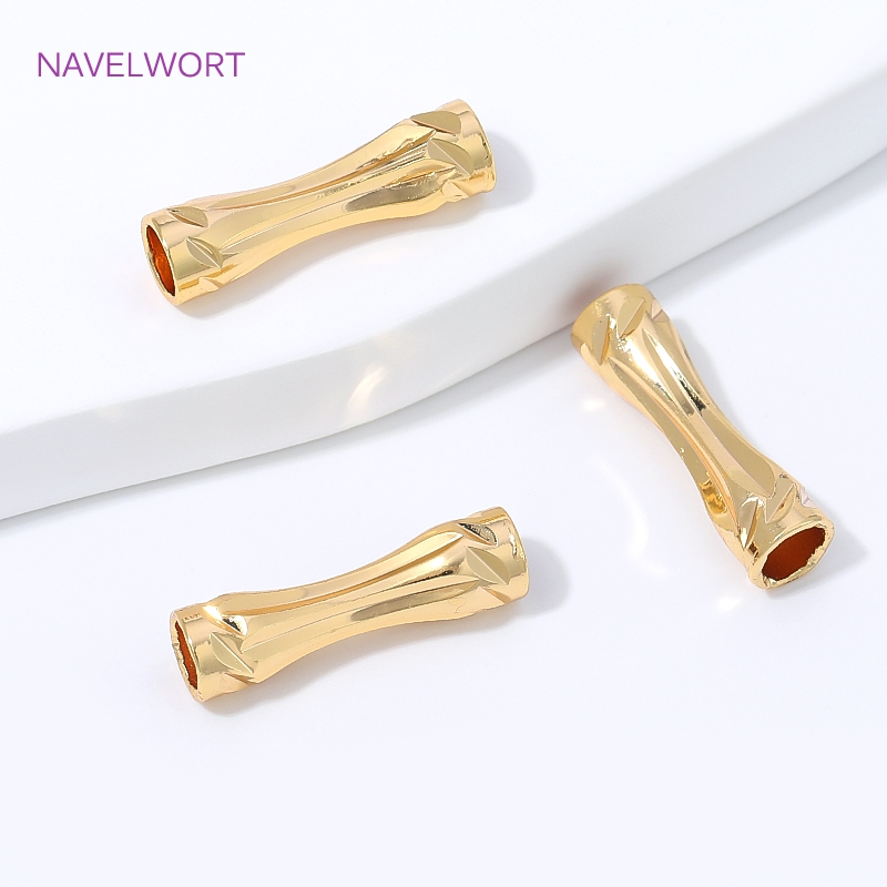 18K Altın Kaplama Fasetli Tüp  - Jewelry Making Youtube incelemesi ve fiyatı
