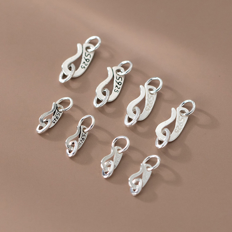 S925 Ayar Gümüş S Şekilli Klip - Jewelry Making In La incelemesi ve fiyatı