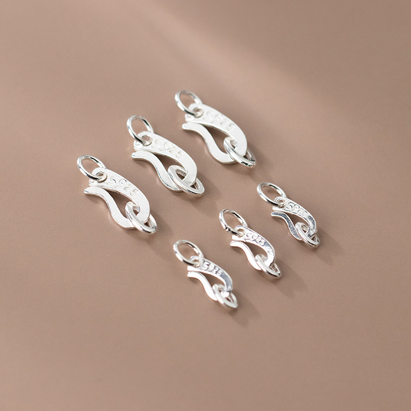 S925 Ayar Gümüş S Şekilli Klip - Jewelry Making In La incelemesi ve fiyatı