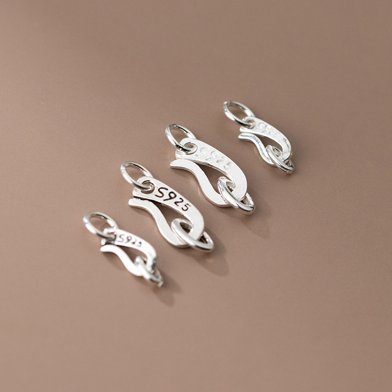 S925 Ayar Gümüş S Şekilli Klip - Jewelry Making In La incelemesi ve fiyatı