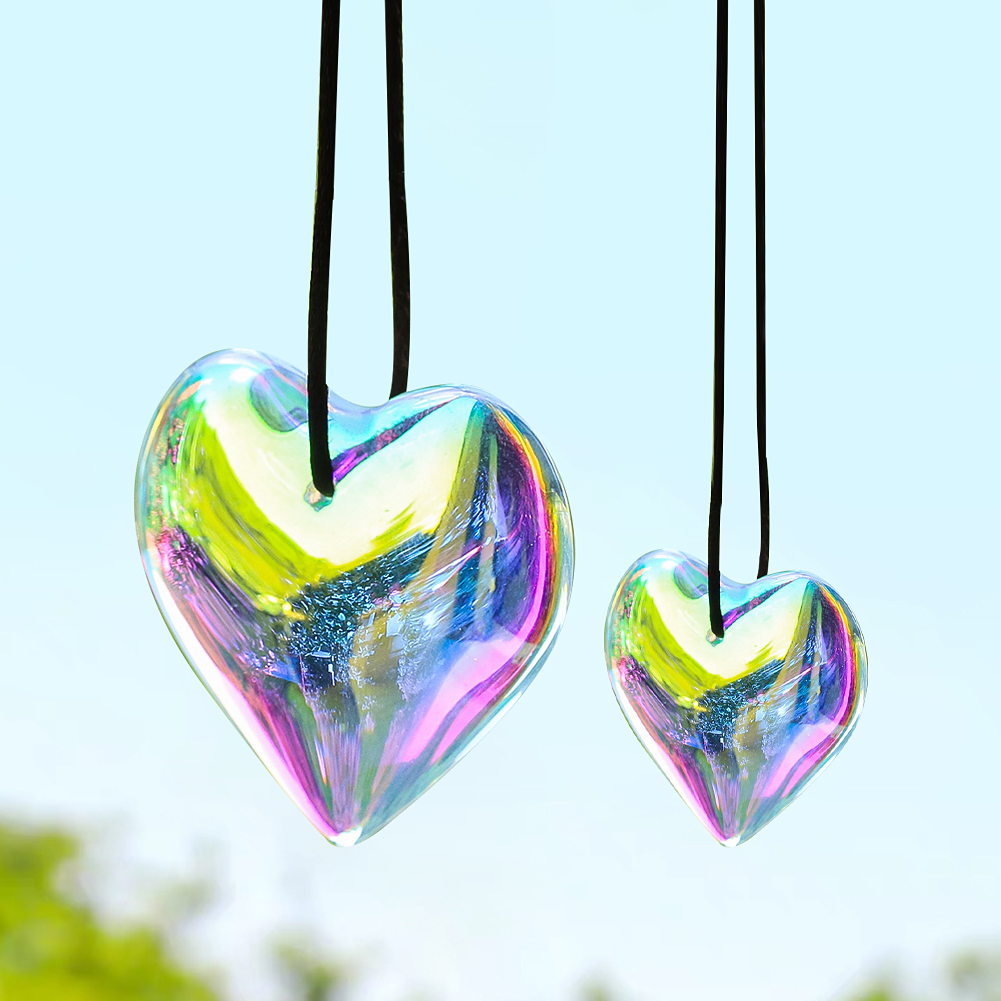 Yanardöner kalp kristal parlak - Jewelry Making Light incelemesi ve fiyatı