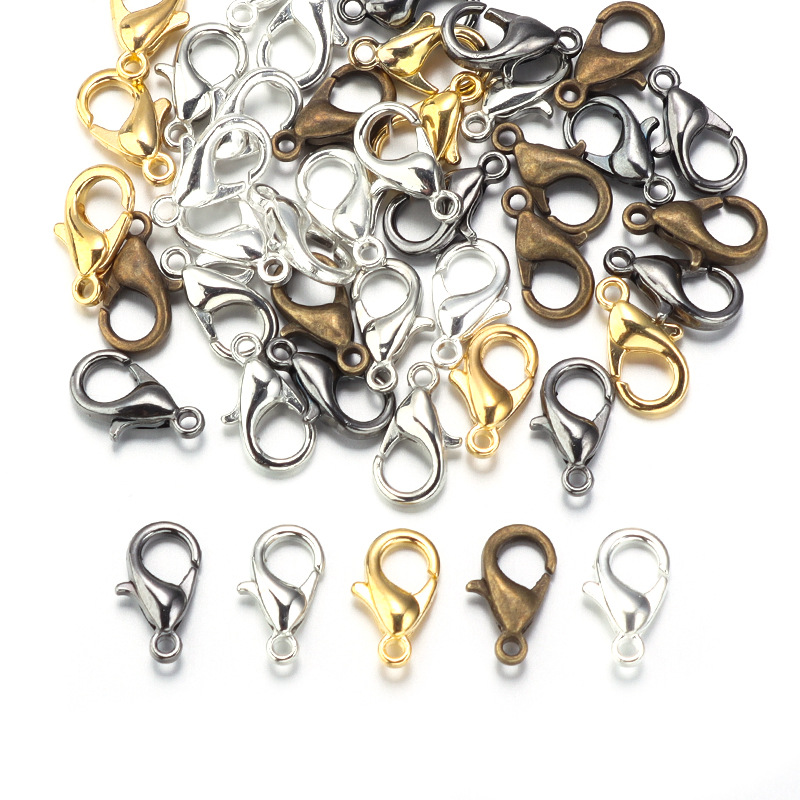 100 adet 9 12 14mm çinko alaşı - Jewelry Making Necklaces incelemesi ve fiyatı