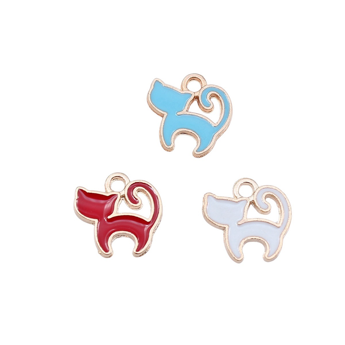 WYSIWYG 10 adet 13x13mm 3 Renk - Jewelry Making Light incelemesi ve fiyatı
