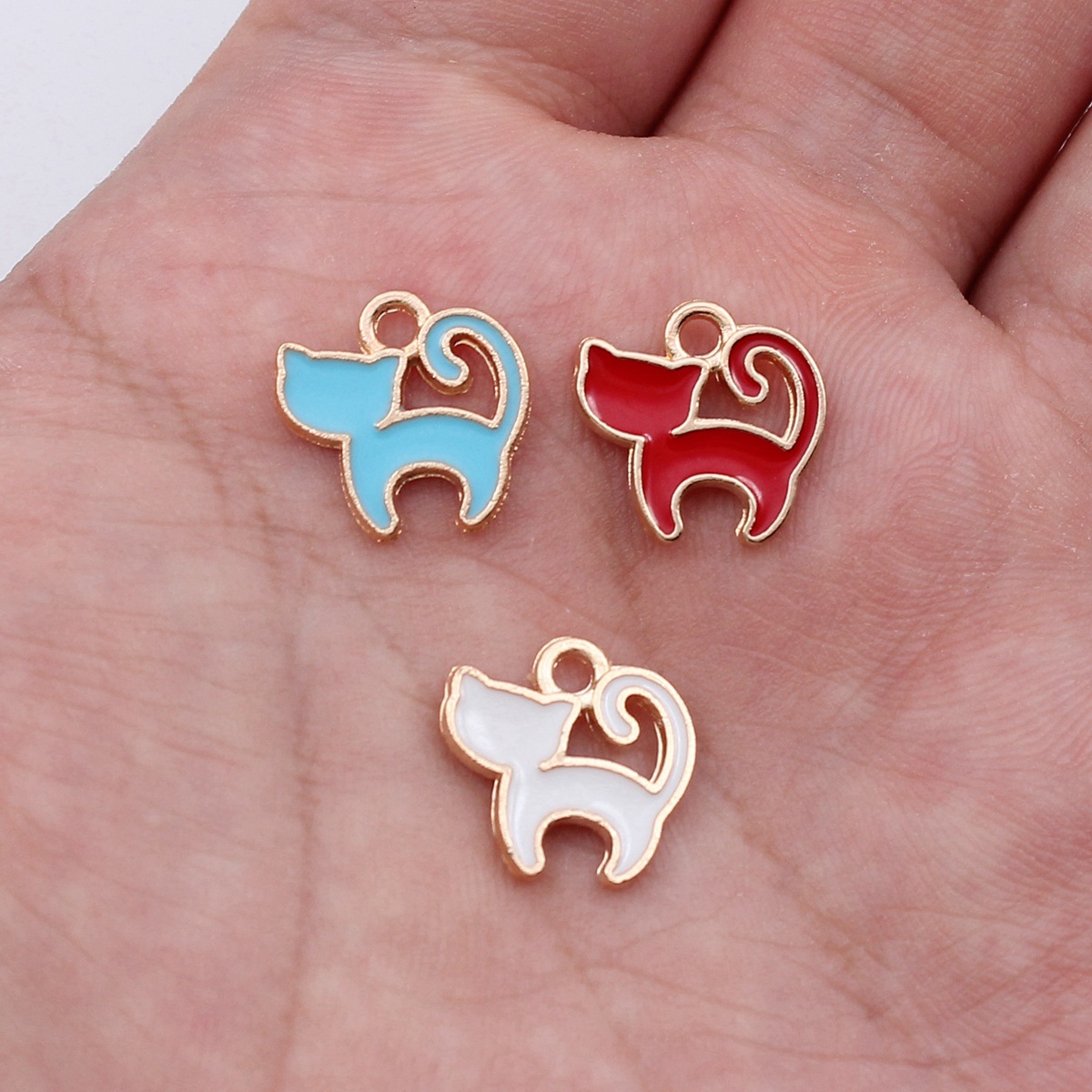 WYSIWYG 10 adet 13x13mm 3 Renk - Jewelry Making Light incelemesi ve fiyatı