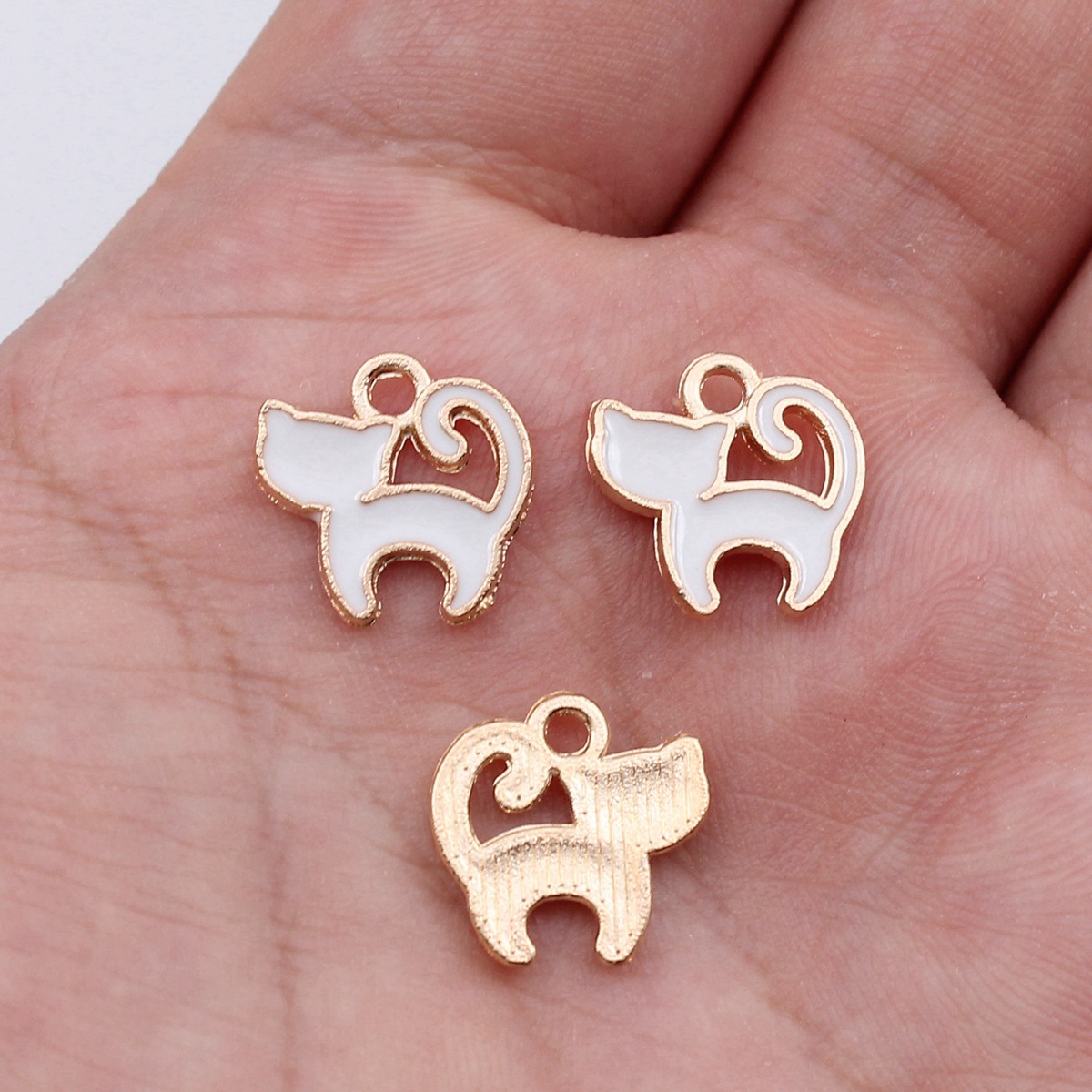 WYSIWYG 10 adet 13x13mm 3 Renk - Jewelry Making Light incelemesi ve fiyatı