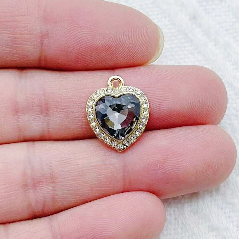 10 adet kalp şeklinde kakma re - Jewelry Making Pendants incelemesi ve fiyatı