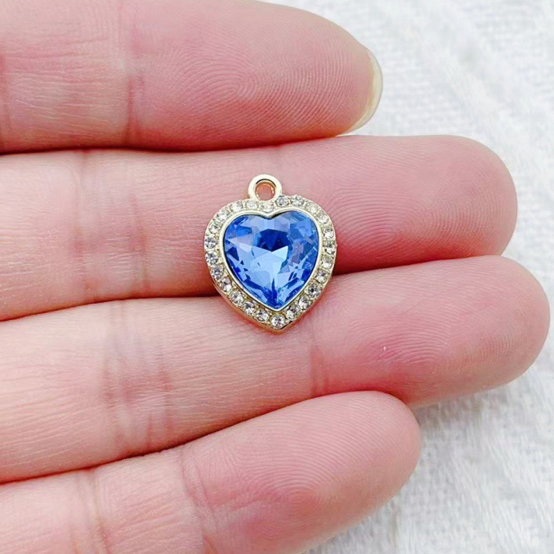 10 adet kalp şeklinde kakma re - Jewelry Making Pendants incelemesi ve fiyatı