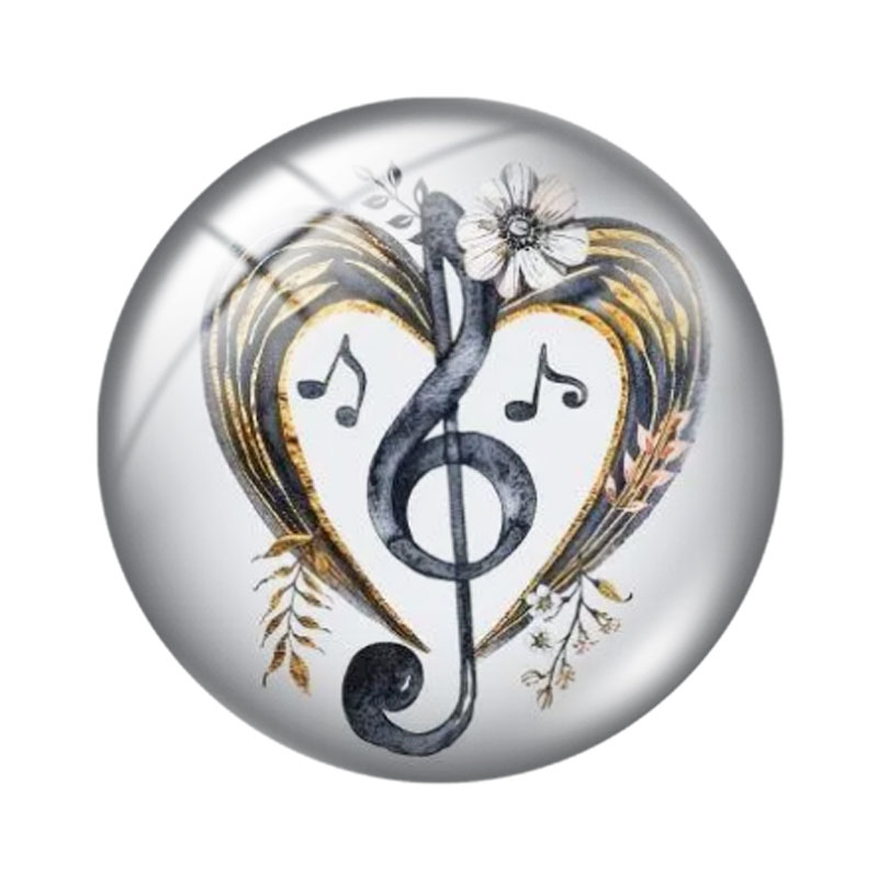 Müzik Notası Kalp 12/18/20/25m - Jewelry Making Notes incelemesi ve fiyatı