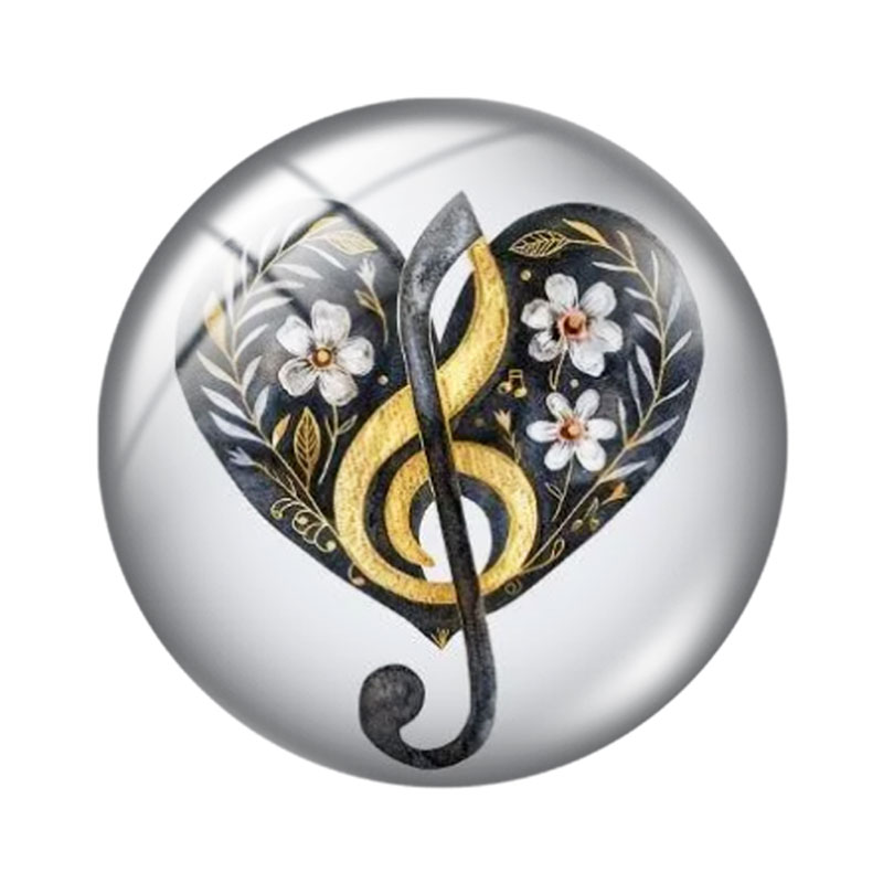 Müzik Notası Kalp 12/18/20/25m - Jewelry Making Notes incelemesi ve fiyatı