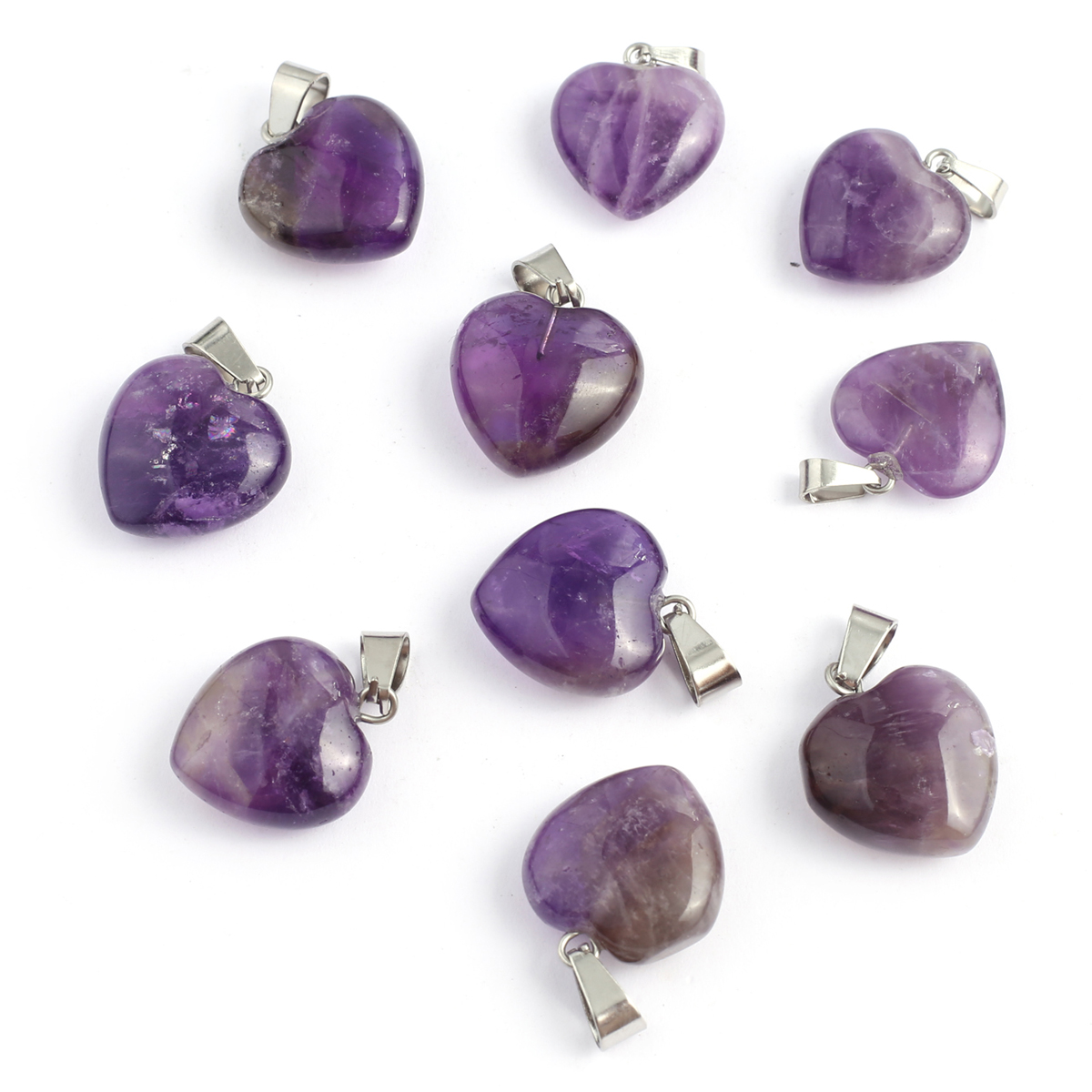 5 adet/takım 16mm Ametist Koly - Jewelry Making Necklaces incelemesi ve fiyatı