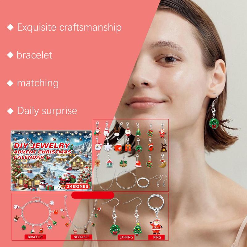 Noel Takı Advent Takvimi DIY B - Jewelry Making Kit For Kids incelemesi ve fiyatı