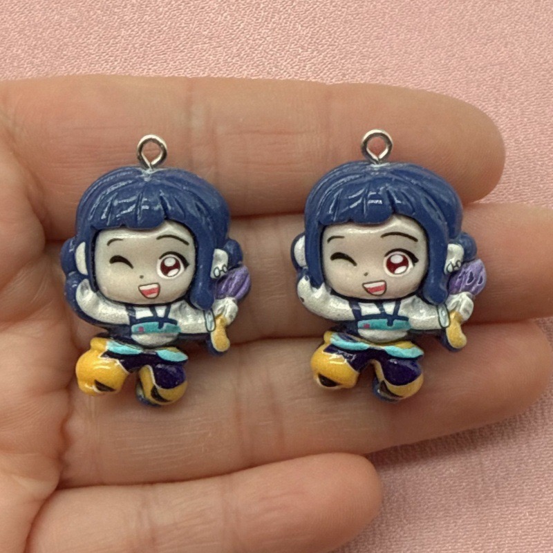10 adet reçine karikatür kolye - Jewelry Making Pendants incelemesi ve fiyatı