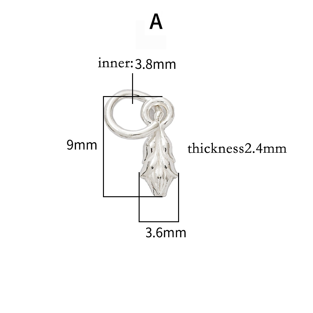 925 Gümüş Tüy Yaprak Dalı Şans - Jewelry Making In La incelemesi ve fiyatı