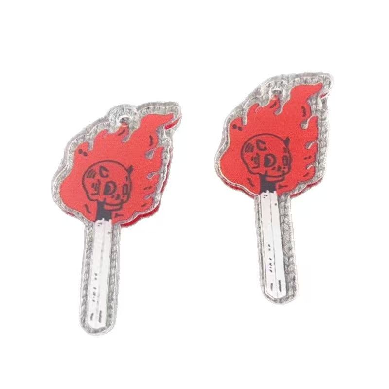 10 adet akrilik kafatası kolye - Jewelry Making Pendants incelemesi ve fiyatı
