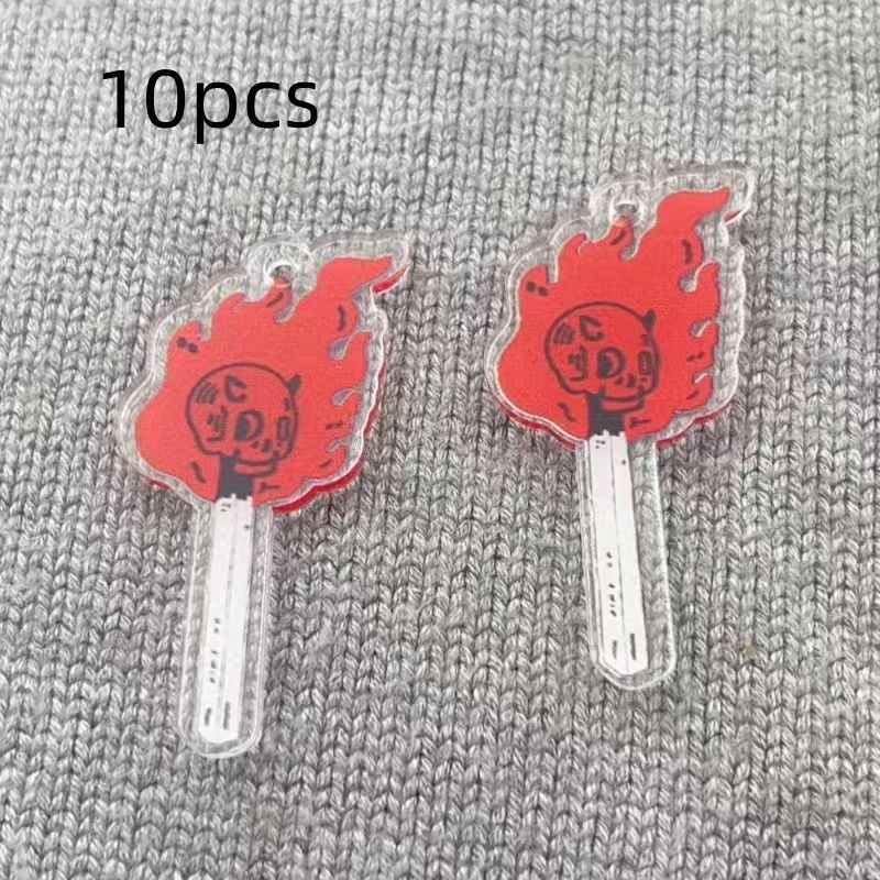 10 adet akrilik kafatası kolye - Jewelry Making Pendants incelemesi ve fiyatı
