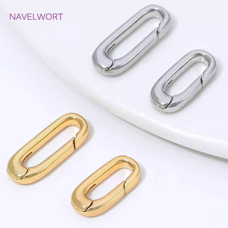 1/2/4 adet 18K altın kaplama O - Jewelry Making Essentials incelemesi ve fiyatı