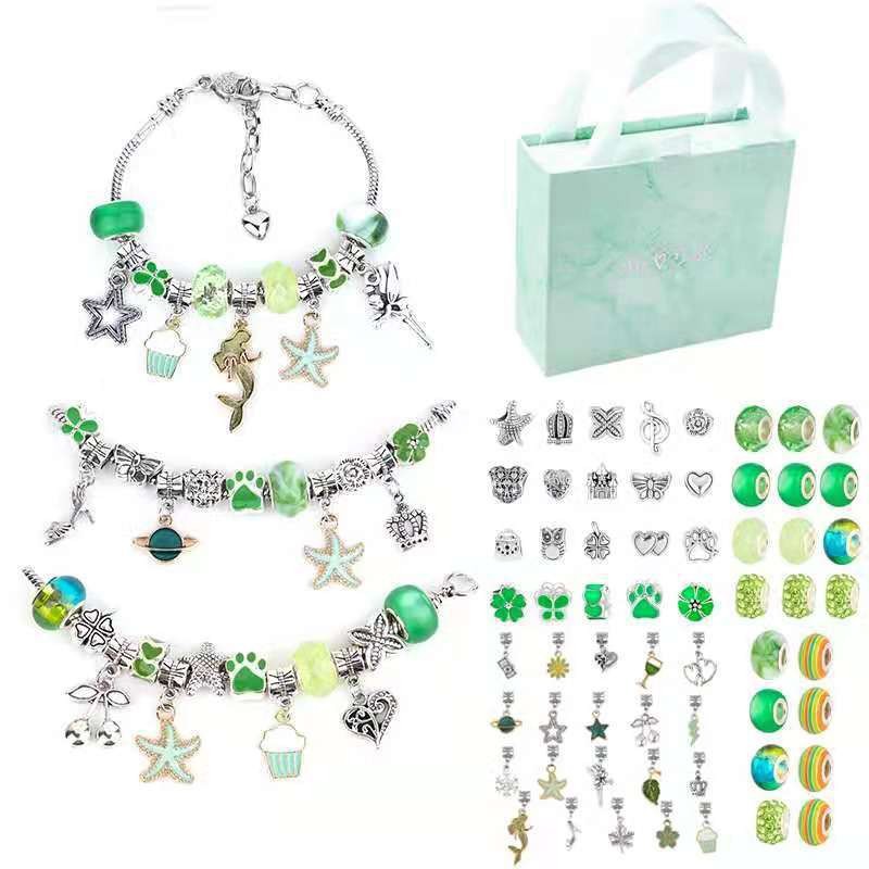Charm bilezik yapma kiti DIY t - Jewelry Making Kit For Kids incelemesi ve fiyatı