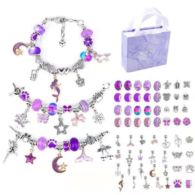 Charm bilezik yapma kiti DIY t - Jewelry Making Kit For Kids incelemesi ve fiyatı