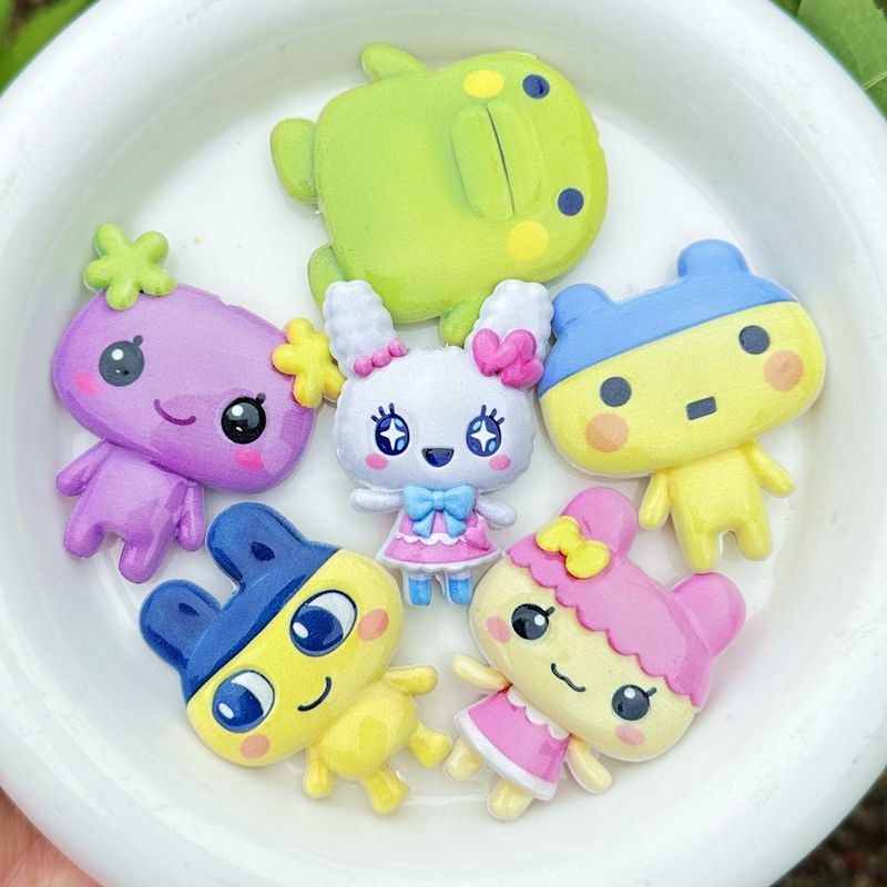 45mm Karikatür Tamagotchi çift - Jewelry Making Necklaces incelemesi ve fiyatı