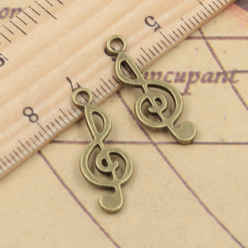 40 adet takılar nota 26x10mm t - Jewelry Making Notes incelemesi ve fiyatı