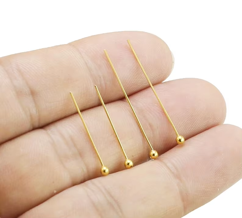 100 adet Top Kafa Pimi, Pirinç - Eyepin Ball End incelemesi ve fiyatı