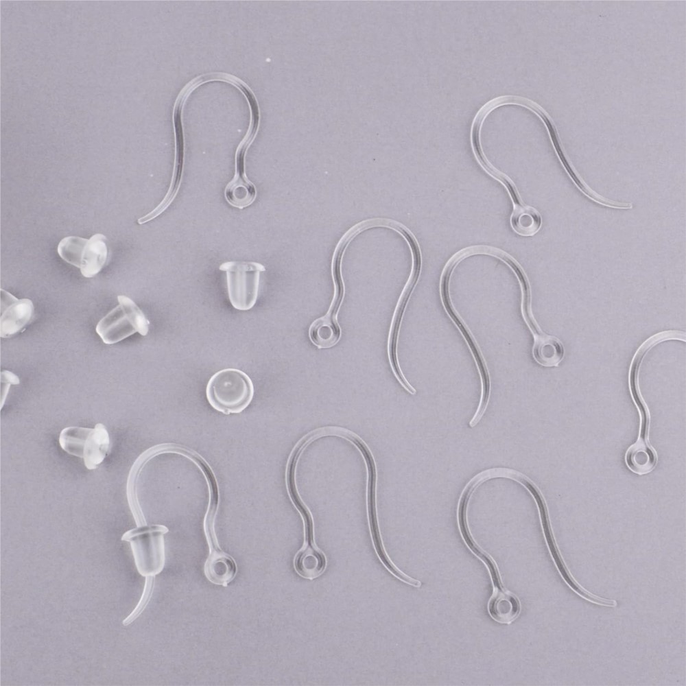 40 adet Şeffaf Plastik Küpe Ka - Jewelry Making Essentials incelemesi ve fiyatı
