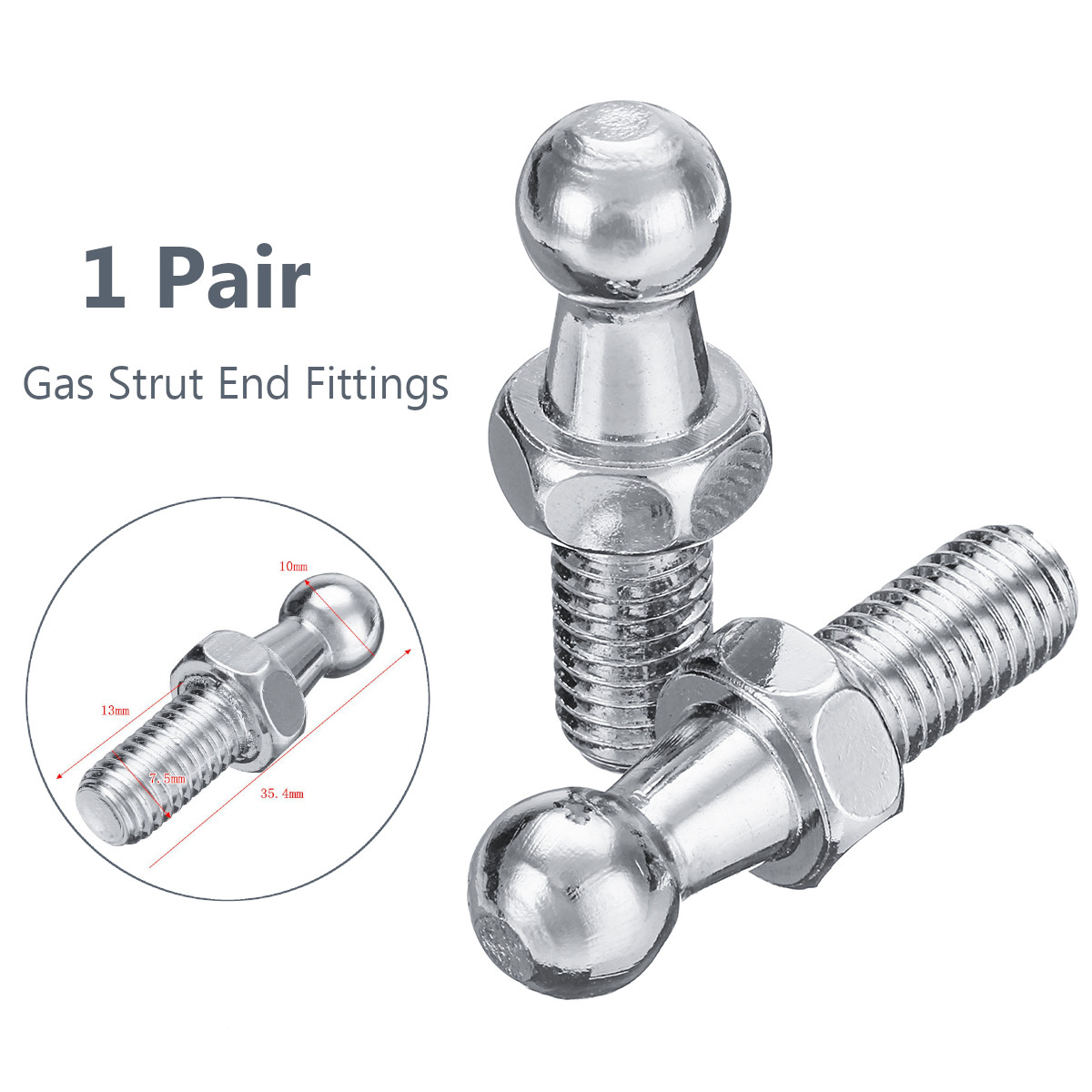 10mm M8 Boot Bonnet gaz payand - Eyepin Ball End incelemesi ve fiyatı