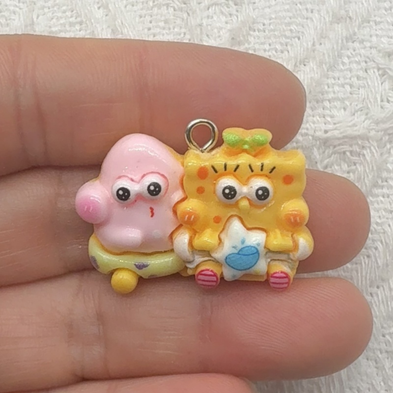 10 adet karikatür reçine kolye - Jewelry Making Pendants incelemesi ve fiyatı