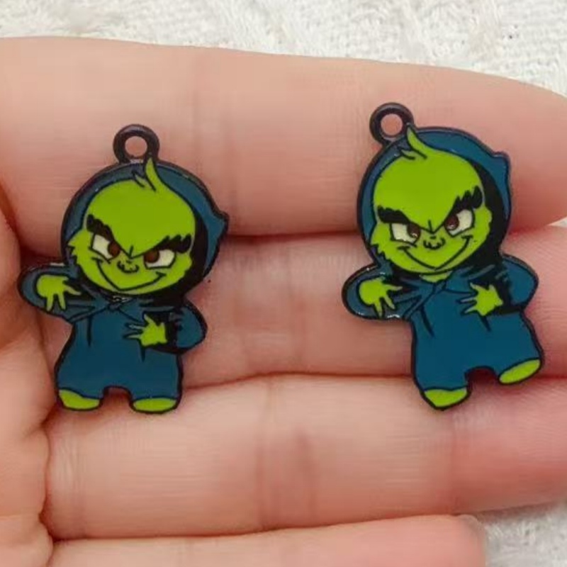 10 adet alaşımlı yağlı boyalı  - Jewelry Making Pendants incelemesi ve fiyatı
