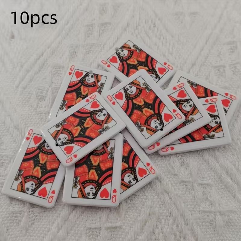10 adet akrilik çift taraflı s - Jewelry Making Pendants incelemesi ve fiyatı
