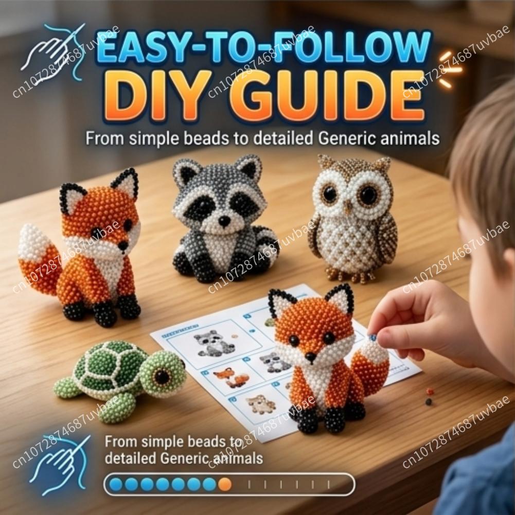 Eğitici DIY Hayvan Boncuk Seti - Jewelry Making Kit For Kids incelemesi ve fiyatı