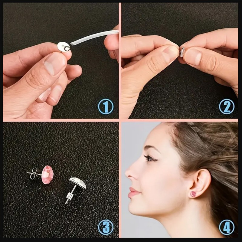 1 takım kutu kulak kancası tek - Jewelry Making Box incelemesi ve fiyatı