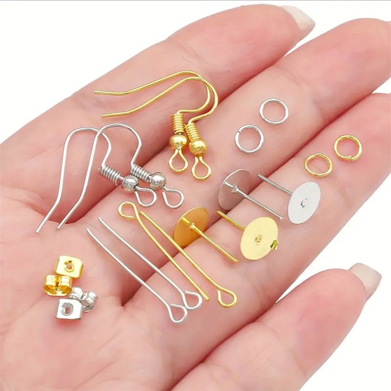 1 takım kutu kulak kancası tek - Jewelry Making Box incelemesi ve fiyatı