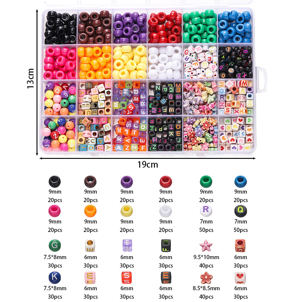 1 kutu renkli akrilik midilli  - Jewelry Making Kits incelemesi ve fiyatı